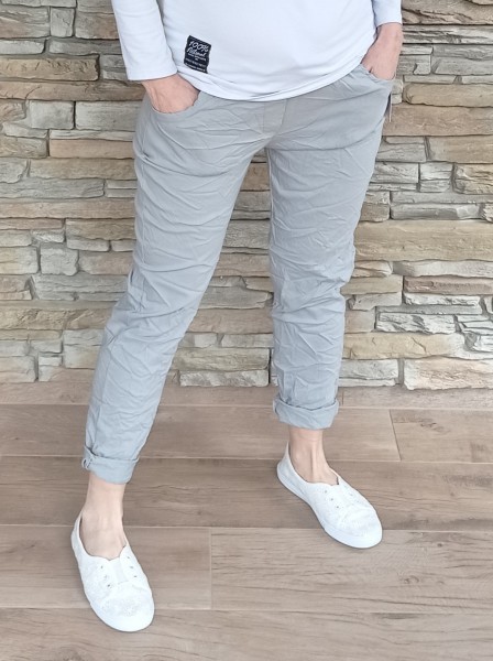Riflové kalhoty SPRING - šedé