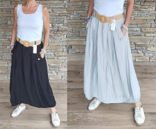 Balónové sukně DOTT - černá a šedá