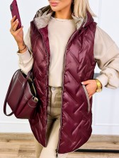 Delux vesta BARNY - vel 3-7XL - bordo