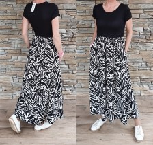 Dlouhé šaty SABRINA  ANIMAL NEW