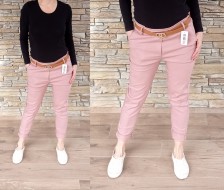 Kalhoty BUSINES - pudr růžové