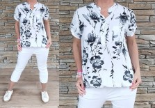 Košile dole do gumy - DESIGN BLACK