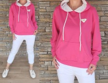 Krásná mikina COOL - fuchsia