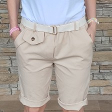 Krátké kalhoty BUTIK - béžové