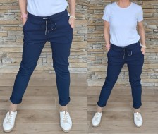 Kvalitní kalhoty BUTIK - vel L/XL - modré