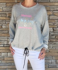 LUX mikiny TRENDY - šedá