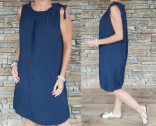 LUX šaty FRANCIE - vel L/XL - tmavě modré