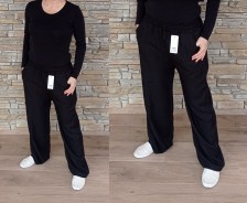 LUX volné kalhoty - černé - vel XL až 6XL