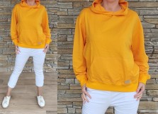 Mikina BASIC - krásná hořčicová barva