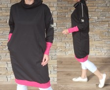 Mikinové šaty ACTIVE - 2velikosti