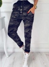 Oblíbené baggy s knoflíky ARMY
