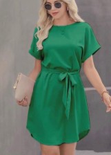 Oblíbené šaty ANNA - zelené