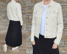 Riflová bunda KLASIK - béžová - vel M-3XL