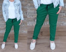 Riflové kalhoty PERFECT - zelené  L/XXL