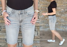 Riflové kraťasy MSARA - více velikostí - šedé