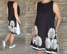 Šaty BUTIK - střih do A - černé