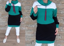 Sportovní šaty NEW TRIO - zelené