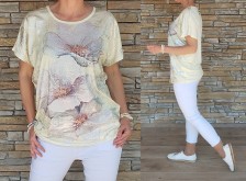 Triko - halenka COLLECTION - vanilka