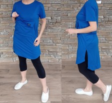 Tunikové šaty MELANI - modré
