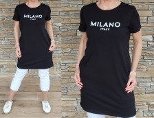 Tunikové šaty MILANO - černé