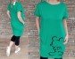Basic šaty MICKEY - zelené