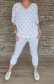 Delux cardigan SUMMER - bílý