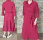 Delux košilové šaty BUTIK - béžové