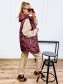 Delux vesta BARNY - vel 3-7XL - bordo