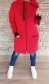 Dokonalý mikinový kabátek BUGGY - červený