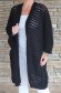 Kvalitní cardigan OVER - černý