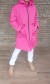 LUX jarní parka - bunda - vel M/XL - růžová