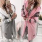 LUX kabátek s aplikacemi - BABY růžová
