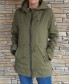 Nádherná parka - krásná khaki - vel S-XXL