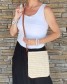 Proutěná crossbody taška - kabelka