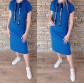 Sportovní šaty SARA - královsky modré