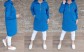 TOP mikinové šaty SANDRA - modré