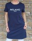 Tunikové šaty MILANO - modré