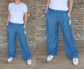 Volné kalhoty LIKE JEANS - tmavé